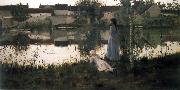 William Stott of Oldham The Ferry china oil painting reproduction